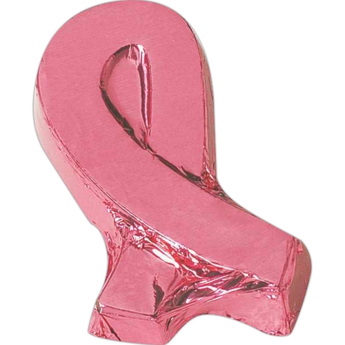 Main photo of 1 Oz Foiled Wrapped Chocolate Awareness Ribbon