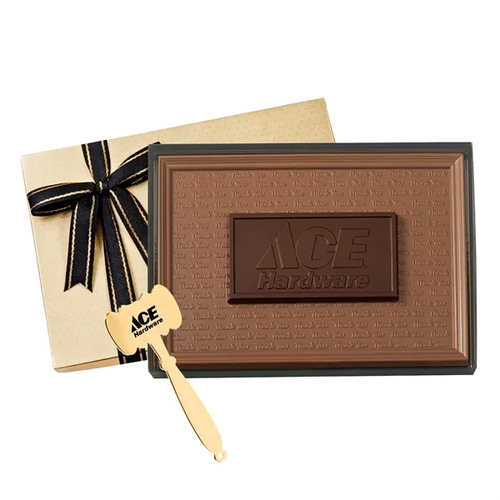Main photo of Two Tone Custom Chocolate Bar