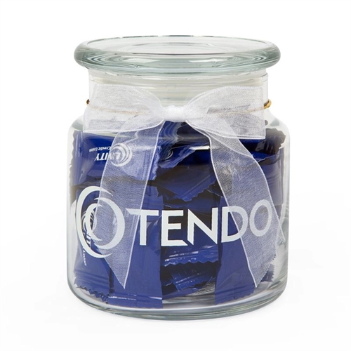 Main photo of Personalized Wrapped Candies In A 22 Oz. Jar