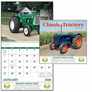 Photo of Classic Tractor Spiral Calendar