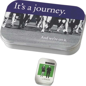 Photo of Rectangular Tin Filled With Micro Mints A®