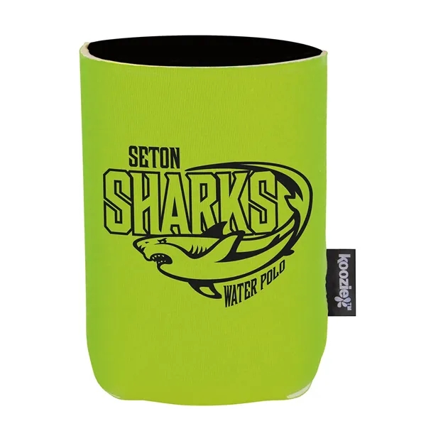 Electric Lime color option for Collapsible Neoprene Koozie Can Kooler