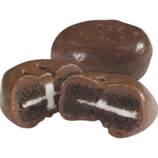 White color option for Individually Wrapped Mini Chocolate Sandwich Cookie
