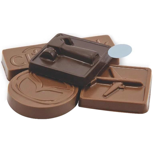 Photo of Individually Wrapped Custom Chocolate Pieces