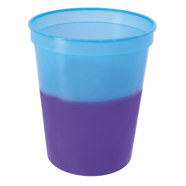 Blue(Purple) color option for Color Changing Stadium Cup 16 Oz
