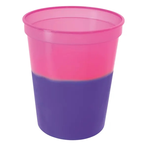 Pink(Purple) color option for Color Changing Stadium Cup 16 Oz