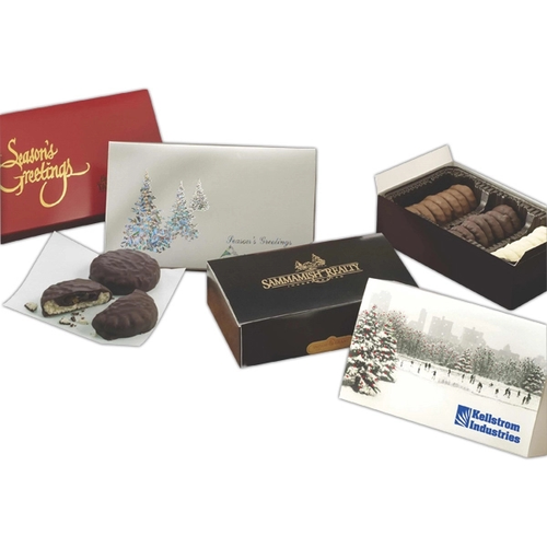 Photo of The Contemporary Promo Box Filled With English Butter Toffee