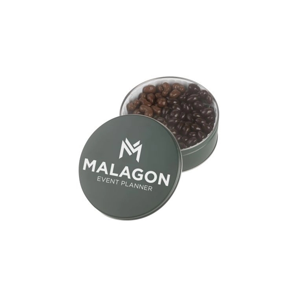 Green color option for Collector Tin With Chocolate Almonds And Cashews