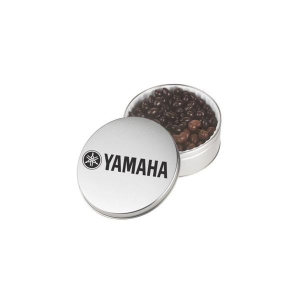 White color option for Collector Tin With Chocolate Almonds And Cashews