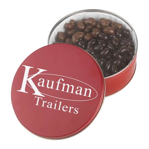 Main photo of Collector Tin With Chocolate Almonds And Cashews