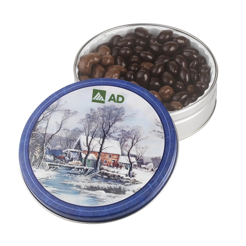 Main photo of Glad Tidings Tin With Chocolate Almonds And Cashew Nuts