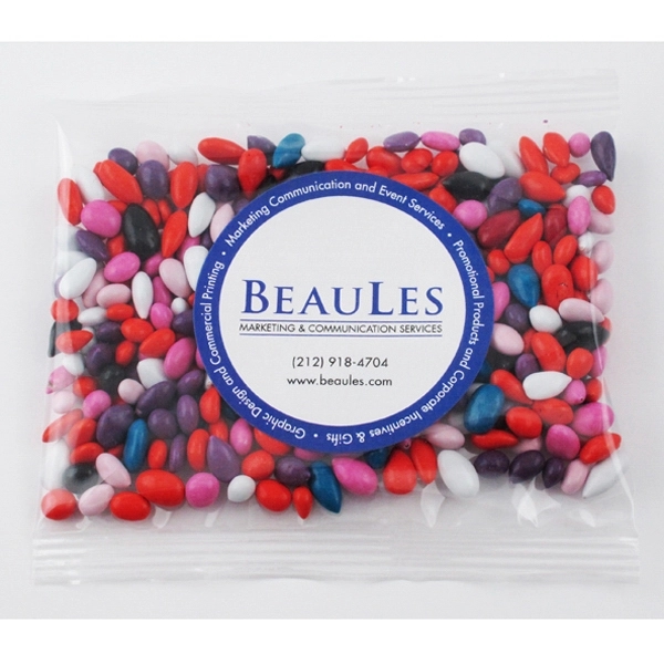 Clear color option for 2oz. Cherry Bites Candy Handfuls
