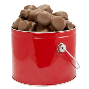 Photo of One Gallon Tin Filled With Wrapped Milk Chocolate S'mores
