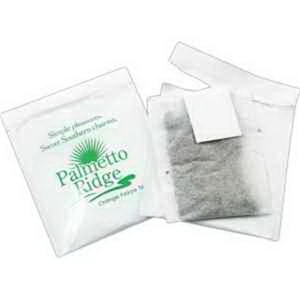 White color option for Custom Tea Bags