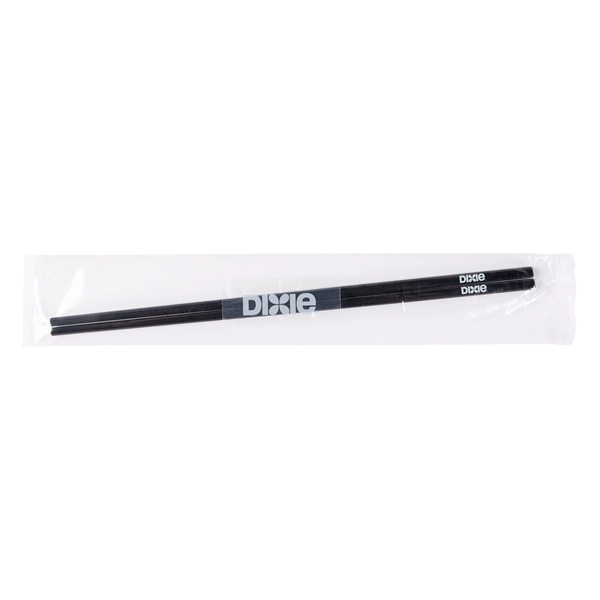 Black color option for Black Plastic Chopsticks