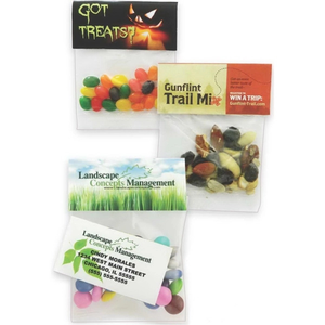 Photo of Small Header Bag With Milk Chocolate Mini Pretzels