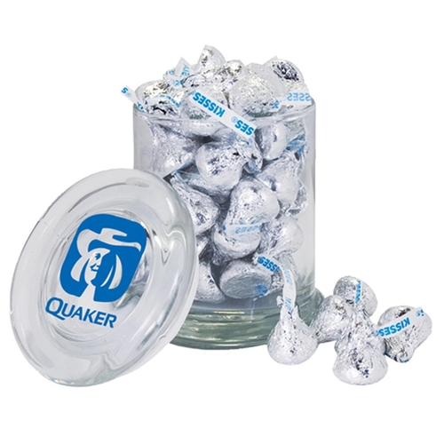 Main photo of Gourmet Candy Jar Filled With Chocolate Buttons   Imprinted