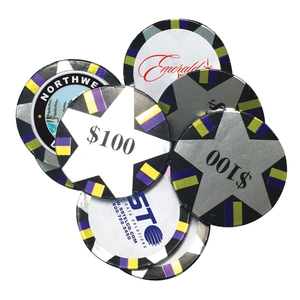 Photo of Chocolate Coins  Decorated Poker Chips