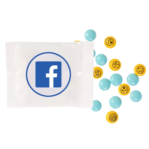 Main photo of 1/2oz. Chocolate Buttons  Imprinted Snack Pack