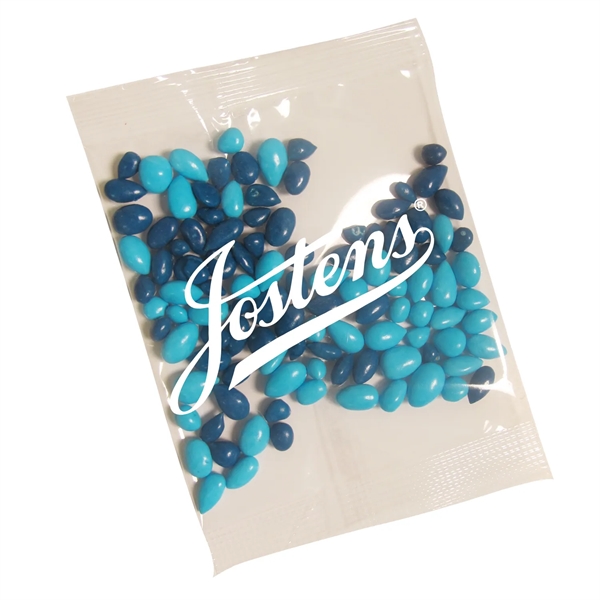 White-Clear color option for 1/2oz. Chocolate Sunflower Seeds Snack Pack