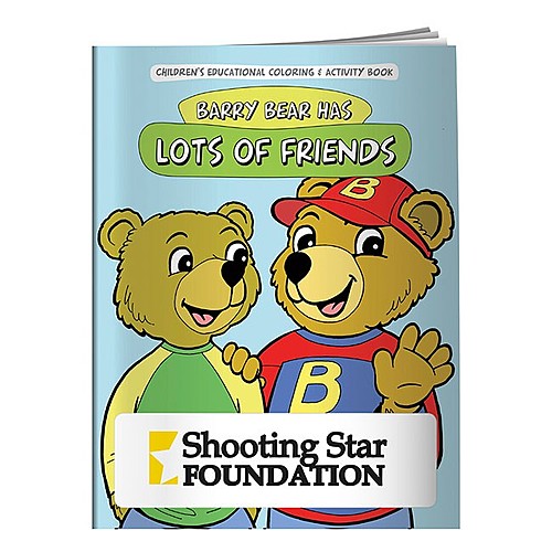 Photo of Coloring Book: Barry Bear Has Lots Of Friends
