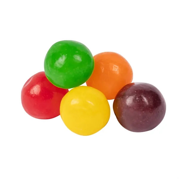 Clear color option for 1oz. Assorted Fruit Sours Goody Bag