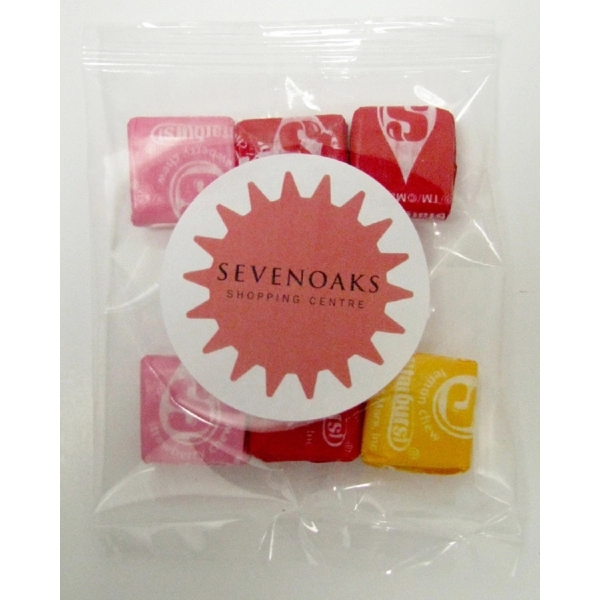 Clear color option for 1oz. Starburst® Goody Bag