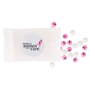 Photo of Imprinted Chocolate Buttons 1oz. Goody Bag