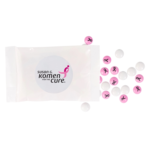 Main photo of Imprinted Chocolate Buttons 1oz. Goody Bag