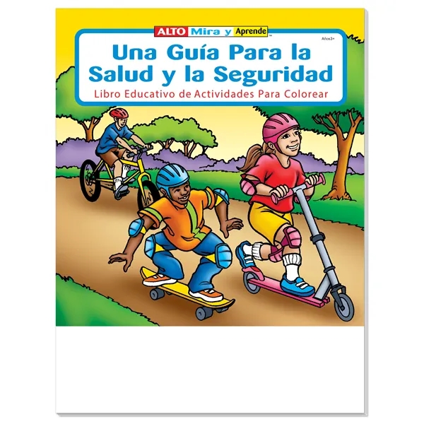 A Guide To Health/Safety (Spanish) color option for Coloring Book: Eat Healthy (Spanish)