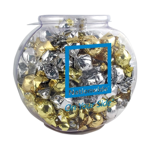 Photo of Fish Bowl With Twist Wrapped Truffles