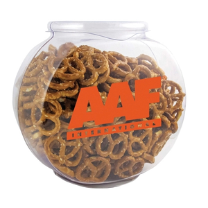 Photo of Fish Bowl With Salted Mini Pretzels