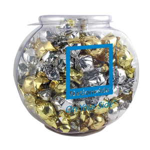 Photo of Fish Bowl With Twist Wrapped Truffles