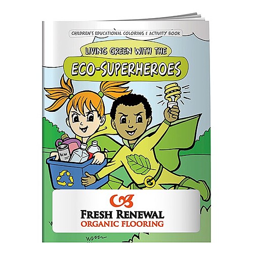 Photo of Coloring Book: Eco Superheroes