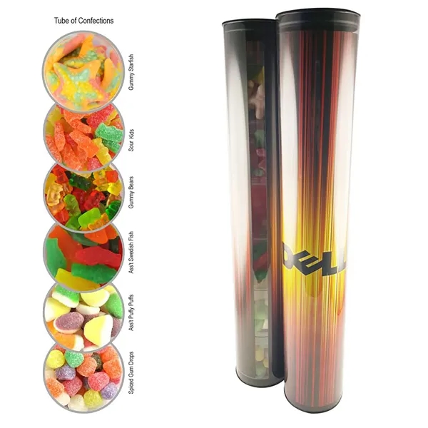Multi color color option for Tube Of Confections