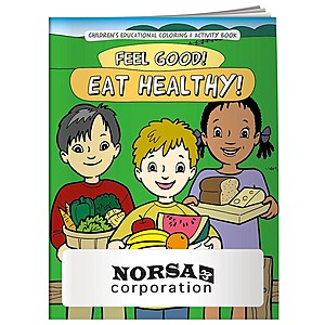 Photo of Coloring Book: Feel Good! Eat Healthy!