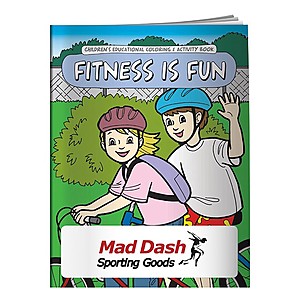 Photo of Coloring Book: Fitness Is Fun