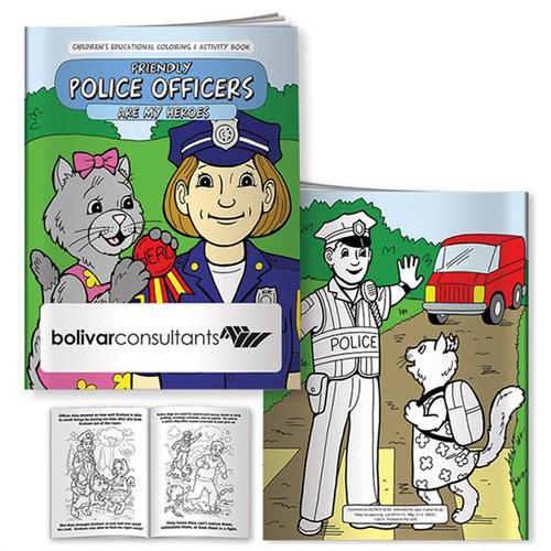 Photo of Coloring Book: Friendly Police Officers