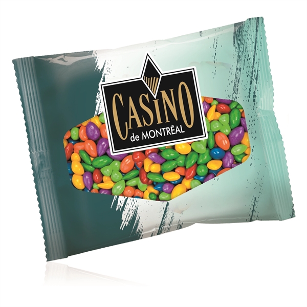 Custom color option for 2oz. Full Color Digi Bag With Chocolate Sunflower Seeds