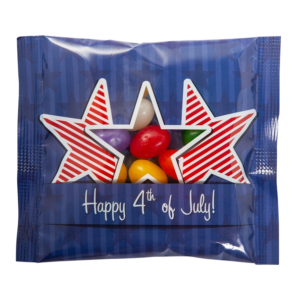 Custom color option for 2oz. Full Color Digi Bag With Assorted Jelly Beans