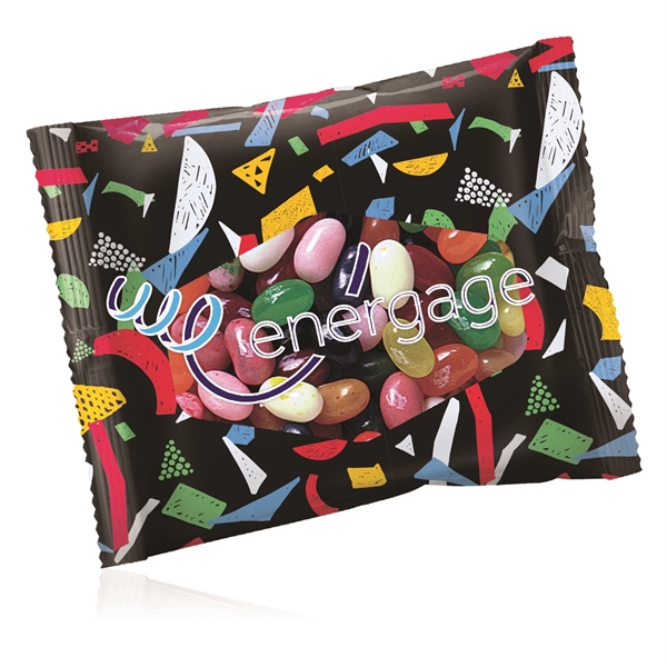 Custom color option for 2oz. Full Color Digi Bag With Jelly Belly