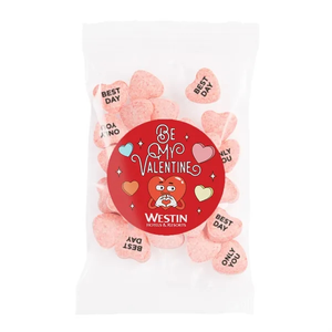 Photo of 1oz. Goody Bags   Imprinted Conversation Hearts