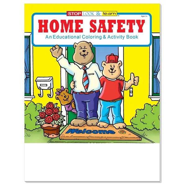 Home Safety color option for Coloring Book: Home Safety