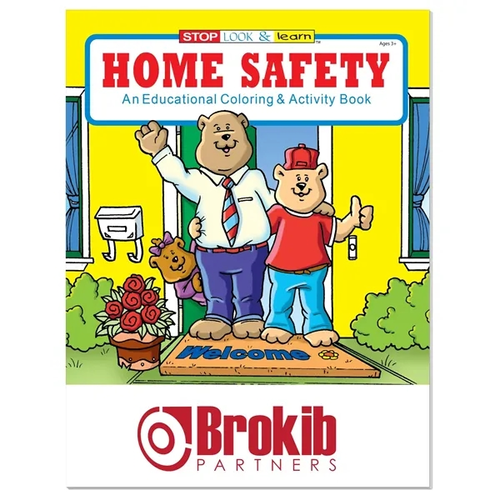 Main photo of Coloring Book: Home Safety
