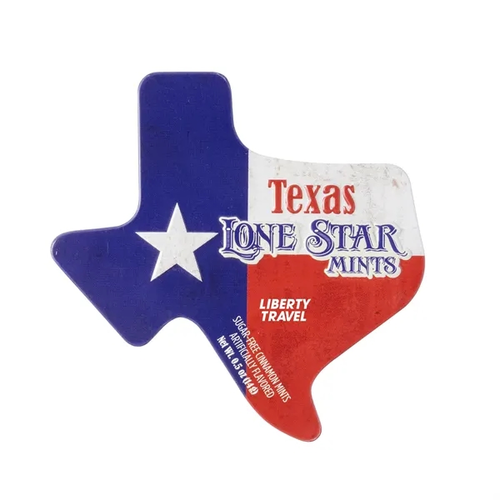 Main photo of Texas Tin Filled With Mints