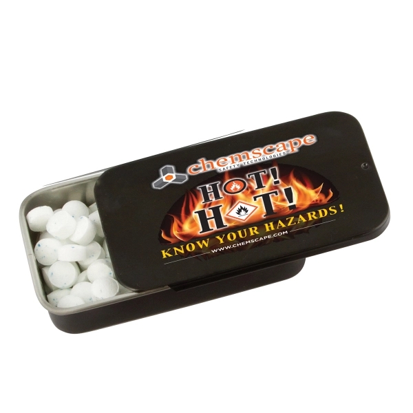 Black color option for Slyder Tin With Mints