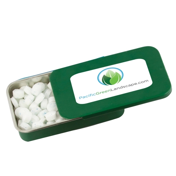 Dark Green color option for Slyder Tin With Mints