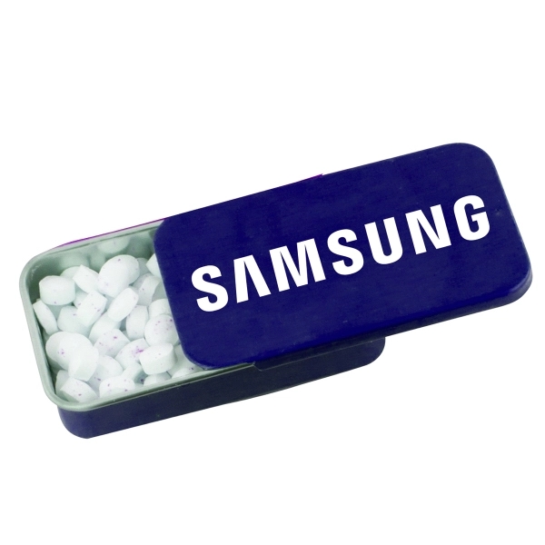 Navy Blue color option for Slyder Tin With Mints