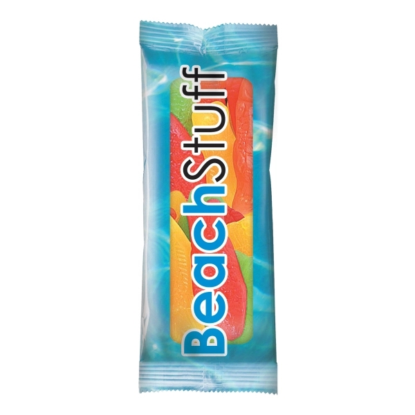 Custom color option for Full Color Tube Digi Bags Filled With Assorted Fish