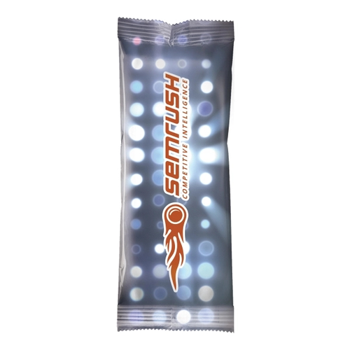 Main photo of Full Color Tube Digi Bags Filled With Chocolate Espresso Bean